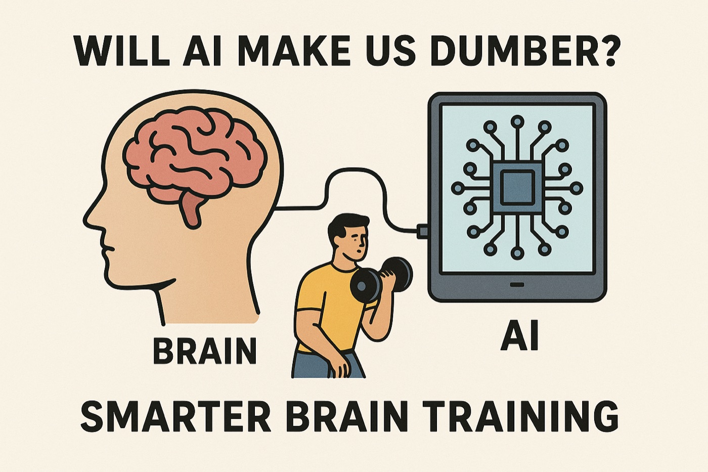 Artificial Intelligence and the “Lazy Brain”: Why We Won’t Get Dumber